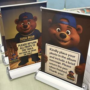 A4 Draagbare Retractiele Roll-Up Banner van Aluminium voor Reclame en Promoties - Product Image 5