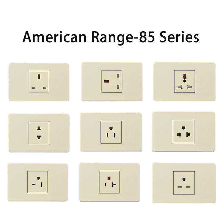 Professional Factory Price Household Accept Custom US Standard Wall Outlet Socket With 2 USB