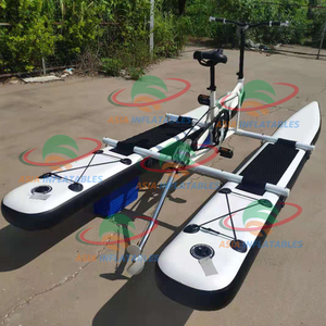 Vélo aquatique gonflable de haute qualité, bicyclette flottante pour l'eau, bicyclette de <span class=keywords><strong>piscine</strong></span> à vendre, usine - Product Image 1