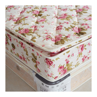Matelas de luxe pour chambre à coucher, en forme de rose, best-seller, tissu tricoté en polyester haute densité, hybride 5x6FT, 25cm