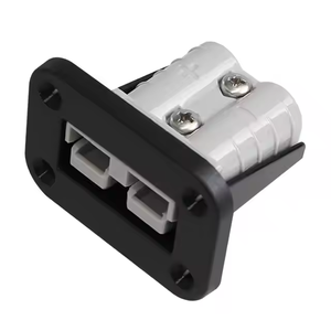 Pannello di Alimentazione Grigio da 50A con Presa a Incasso in ABS per Sistemi <span class=keywords><strong>Solari</strong></span>, Caravan, Camper, Barche e Connessioni Elettriche per Camion - Product Image 2