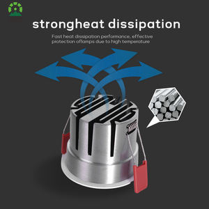 <span class=keywords><strong>Spot</strong></span> à angle réglable de haute qualité à trou ouvert 3ctt 200v-240vac 7w 9w 12w 15w 18w 20w Downlight sans pilote - Product Image 6