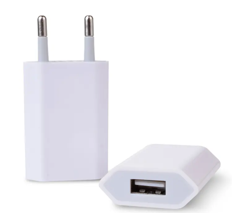 EU US Usb travel wall charger 5W USB power adapter 5V 1A mobile phone power charger for cell phones
