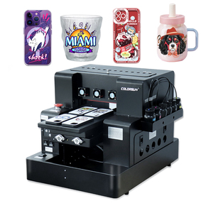 Nueva Impresora UV de Cama Plana Mejorada para Botellas y Etiquetas con Tinta Efecto Barniz, Impresión Automática de Tarjetas y Tubos de Alta Calidad - Product Image 1