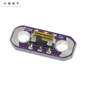 Interruptor Deslizante LilyPad AYZ0202 SPST 12V 1A, Terminal de Soldadura, Plástico, Equipo Electrónico - Product Image 1