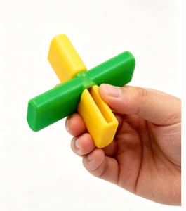 Casse-tête en plastique à verrouillage croisé, jouet de réflexion pour débutants, idéal pour les jeux interactifs, les fêtes et les spectacles sur scène - Product Image 1