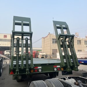 Remolque de Plataforma de 3 Ejes, Semirremolque de Plataforma de 3 Ejes, Buen Precio en Venta en Libia, Remolque de Plataforma para Tractor - Product Image 6