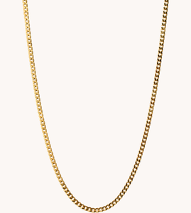 Bracelet et collier pour homme en acier inoxydable CONNELL plaqué or 18 carats, nouveau design tendance, vente en gros, chaîne à maillons personnalisée - Product Image 1