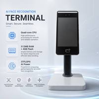 Máquina biométrica de control de asistencia con reconocimiento facial, reloj de tiempo con pantalla táctil y WiFi para empleados de oficina, fábrica y construcción