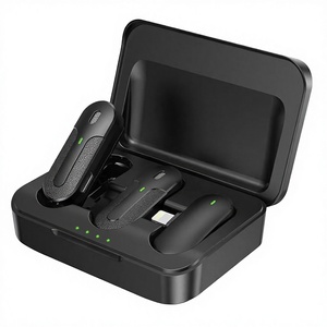 K90 K91 K93 Mini Dynamic Metal <b>Wireless</b> Lavalier <b>Microphone</b> 2.4GHz for Phone Live Interview Outdoor - Product Image 2