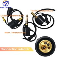Adaptateur de connexion Transform | Convertisseur industriel certifié Iso Dinse pour torche de soudage