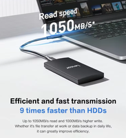 Baru untuk Lexar 1TB 2TB 4TB Laptop eksternal SATA Mobile SSD portabel PSSD USB kecepatan tinggi 3.0 baru SL300 SL400 SL500 Armor700