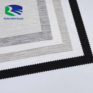 RunChen Wholesale Replace Window Roller Blind Shade Blackout Fabric in Supplier Manufacturer new design roller blind fabric