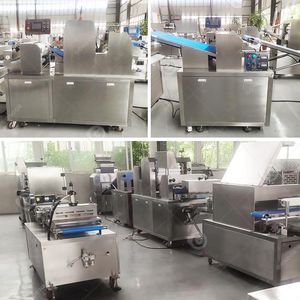 สายการผลิตขนาดเล็กแบบต่อเนื่องสำหรับทำท็อปปิ้งพิซซ่าจากเครื่องทำท็อปปิ้งไปจนถึงเครื่องอัดรีด - Product Image 2