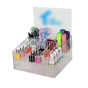 Op maat gemaakte DIY PDQ display tray, merchandising display, rookvrije accessoires, aansteker glazen ballen, geassorteerde display box standaard, POS - Product Image 5