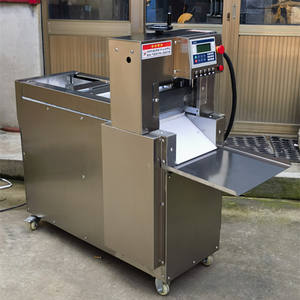 Machine à découper et à trancher <span class=keywords><strong>la</strong></span> viande électrique commerciale multifonctionnelle |   Trancheuse automatique de viande congelée et fraîche pour boucherie - Product Image 5