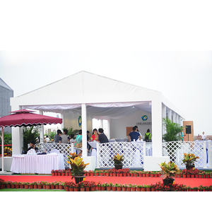 Tente à baldaquin de mariage de luxe Grand abri de réception extérieur pour les événements de mariage haut de gamme Estate Castle - Product Image 1