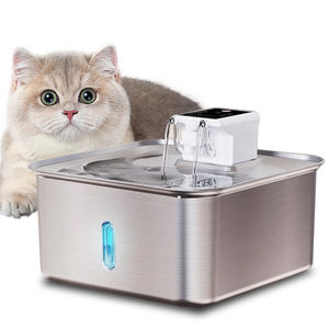 Il 7L di grande capacità Wireless intelligente ricarica Pet in acciaio inox distributore di acqua ciotola per bere per cani e gatti - Product Image 1