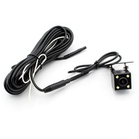 HD 5 "Otomatik Karartmalı Araba Ayna DVR Kaydedici Monitör Çift Lensli Araç Kamerası Orijinal Braketli 16mm Düz Park Sensörü