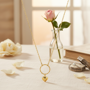 Corazón diseño hueco redondo 925 plata esterlina encanto collar turco hecho a mano joyería al por mayor - Product Image 2