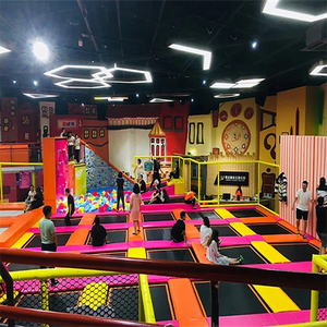 Berletyex parc de <span class=keywords><strong>trampoline</strong></span> à ressort rectangulaire commercial pour enfants adultes parc à vendre aire de jeux intérieure de grande taille - Product Image 2