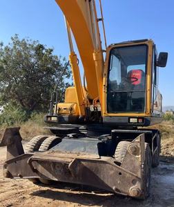 Excavadora Usada HYUNDAI 210W-9 de Alta Calidad, Excavadora Hidráulica y de Ruedas 150w-9t 210W-7 - Product Image 4