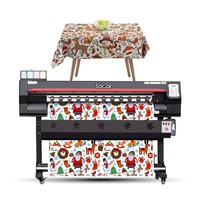 Imprimante par sublimation Locor moins chère, 4 pieds (1,3 m), imprimante grand format, impression de maillots, vêtements de sport, t-shirts, tissus en polyester