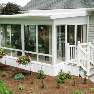 Véranda <span class=keywords><strong>solarium</strong></span> sur pied en aluminium verre trempé sunrooms maisons en verre - Product Image 5