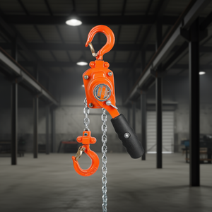 Paranco a Catena Manuale Weston da 1/4 Tonnellata, 10 Piedi, Arancione, Attrezzatura di Sollevamento Industriale - Product Image 2