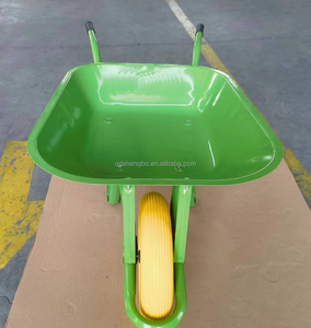 Brouette Wb6200 de construction résistante du marché du <span class=keywords><strong>Qatar</strong></span> d'Oman Arabie Saoudite avec la capacité de charge de la roue de mousse d'unité centrale 400-8 150kg - Product Image 3