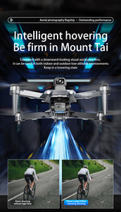 Nuevo Dron L600-1 <span class=keywords><strong>Pro</strong></span> Max sin Escobillas para Principiantes, Distancia de Vuelo de 3KM, Evitación de Obstáculos, Cámara Dual 4K HD, Control Remoto - Product Image 2