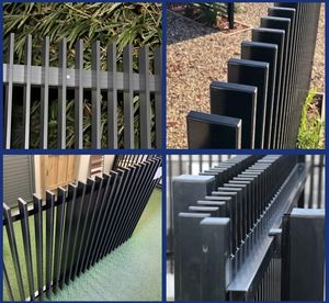 ألواح سياج واقية من الألومنيوم المطلي بالمسحوق، بوابات شبكية للحدائق الخارجية، مقاومة للقوارض وصديقة للبيئة، مخصصة للمنازل والساحات - Product Image 3