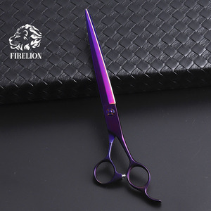 7.5 Inch JP440C Rvs Professionele Titanium <span class=keywords><strong>Plating</strong></span> Multicolour Snijden <span class=keywords><strong>Dog</strong></span> Grooming Pet Schaar - Product Image 5