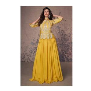 Suministro de fábrica al por mayor vestido de ropa indio y pakistaní para ocasiones especiales vestido de novia a un precio asequible - Product Image 1