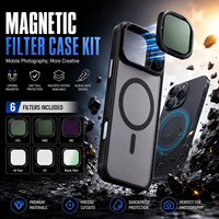 Kit de filtres magnétiques pour objectif d'appareil photo de téléphone CPL VND ND16 UV 6X Star Black Mist pour iPhone 16 17 18 Pro Max OEM ODM