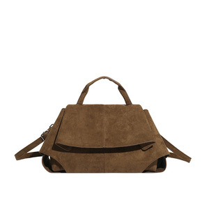 Bolso de mano de gran capacidad para mujer, estilo francés, retro, versátil, de hombro y bandolera, de moda - Product Image 4