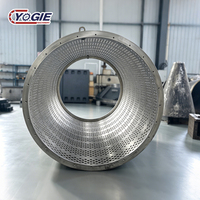 Mesin Filtrasi Industri Drum Putar Filter Vakum Motor Baja Tahan Karat 304 Tahan Korosi 500L/Jam Ukuran Kustom