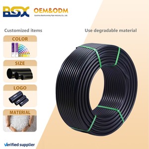 2025 OEM nhiệm vụ nặng nề 2inch PE Ống polyethylene tùy chỉnh kích thước Dày màu đen giá bao bì Ống cuộn mưa ống nước ống nhựa - Product Image 1