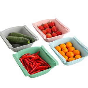 Ripiano in plastica per riporre la dispensa Organizer <span class=keywords><strong>frigorifero</strong></span> per ripiani e armadietti porta-alimenti - Product Image 2