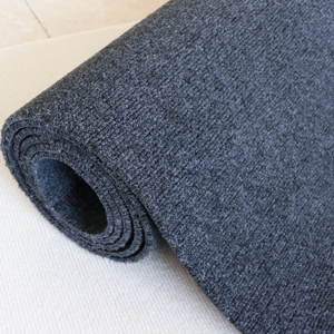 Événement Exposition commerciale Aiguille Non Tissé Lavable Nervuré Tapis De Sol Antidérapant Colle Injection Tapis <span class=keywords><strong>Rouleau</strong></span> - Product Image 2