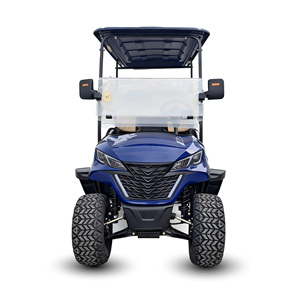 Quadricycle électrique HLD <span class=keywords><strong>4</strong></span> places avec auvent et coffre de chargement, moteur AC 60V 3.5KW, buggy électrique de chasse pour chariot de <span class=keywords><strong>golf</strong></span> - Product Image 4