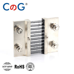 Resistor Shunt Pengukur Kelas 0.5 untuk Amperemeter Analog, CG FL-2 750A 800A 1000A 1200A 1250A 1500A 75mV Manganin Tembaga DC - Product Image 2