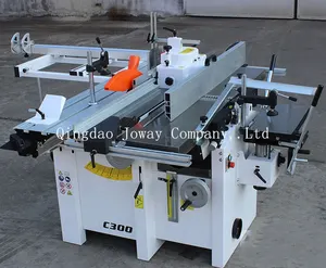 Combinación de máquina de trabajo de madera Universal C300 de Italia utilizada para máquina de carpintería 5 funciones maquinaria de carpintería