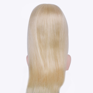 20 22 24 pouces 100% tête de <span class=keywords><strong>mannequin</strong></span> de formation de cheveux humains avec les épaules, formation tête <span class=keywords><strong>mannequin</strong></span> pour coiffeur - Product Image 2