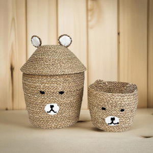 Venta al por mayor cestas de almacenamiento superventas cesta de soporte personalizado tejido a mano barato al por mayor fábrica de Vietnam - Product Image 5