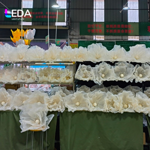 LEDA Large Handmade Artificial Giant Silk Flowers <b>Wedding</b> Centerpiece Stage <b>Decoration</b> <b>Ceiling</b> <b>Decoration</b> for <b>Wedding</b> Event - Product Image 6
