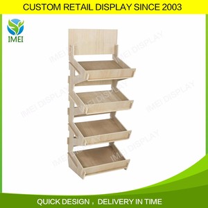 Soporte de exhibición de madera sin herramientas - Product Image 2