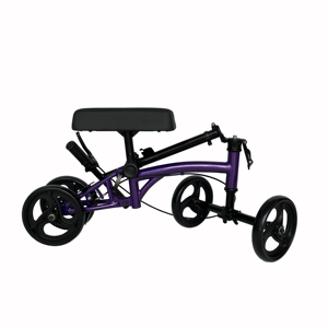 Marcheur à 4 roues avec cadre en acier inoxydable, pour les jambes cassées - Product Image 3