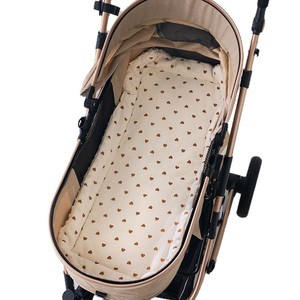 Cojín para cochecito de bebé Qidou, almohadilla de algodón para asiento de 35x77cm para bebés de 0 a 5 años, patrón de bosque con ositos - Product Image 5