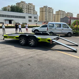 China LUBO motorcycle & atv trailers small car carrier trailer UTV ATV trailer